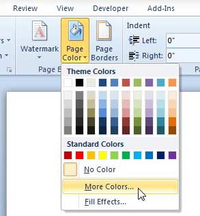 How To Change Background Color In Microsoft Word